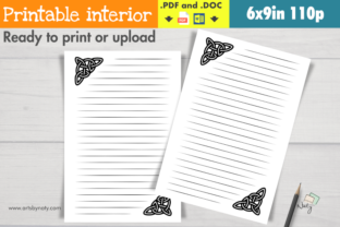 A Celtic Knot Corners Printable Notebook: Integrating Classic Design into Modern Publishing Workflows