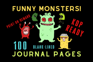 Evaluating the Funny Monsters Journal KDP Interior for Low-Content Publishing