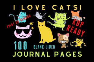 I Love Cats Journal KDP Interior Design Guide