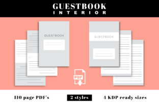 KDP Interior Guestbook Bundle: Elevate Your Design
