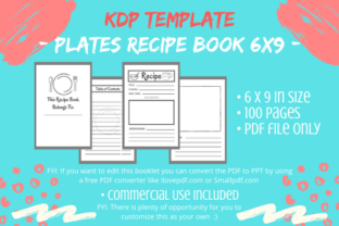 KDP Interior - Plates Recipe Book Template Guide