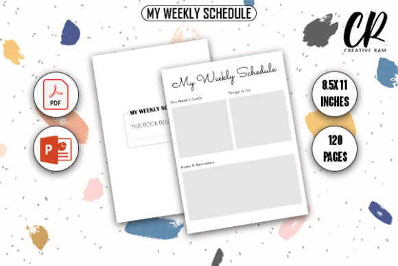 My Weekly Schedule: A Versatile KDP Interior