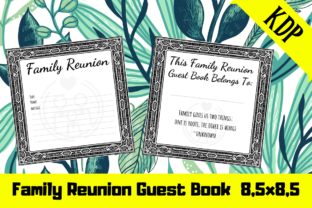 Perfect Family Reunion Guest Book KDP Interior