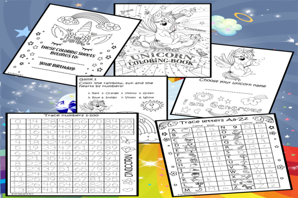 Printable Unicorn Coloring Pages for Children: A Magical Journey of Creativity and Learning