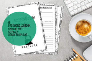 Secure Your Digital Life with the IT Password Logbook 6x9 Inches 58 Pages