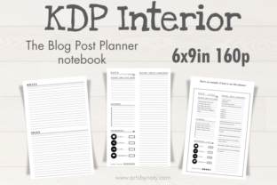 Streamline Your Blogging Workflow with the KDP Interior Blog Post Planner
