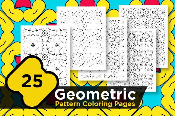 Unlock Your Creativity with High-Quality Geometric Pattern Coloring Pages